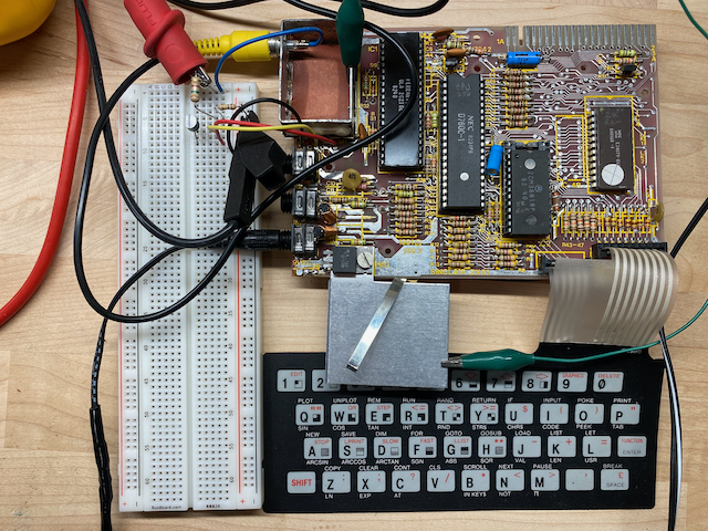 ZX81/TIMEX-SINCLAIR 1000 Composite Video Mod Part 1