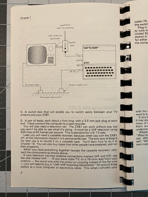 ZX81/TIMEX-SINCLAIR 1000 Composite Video Mod Part 1