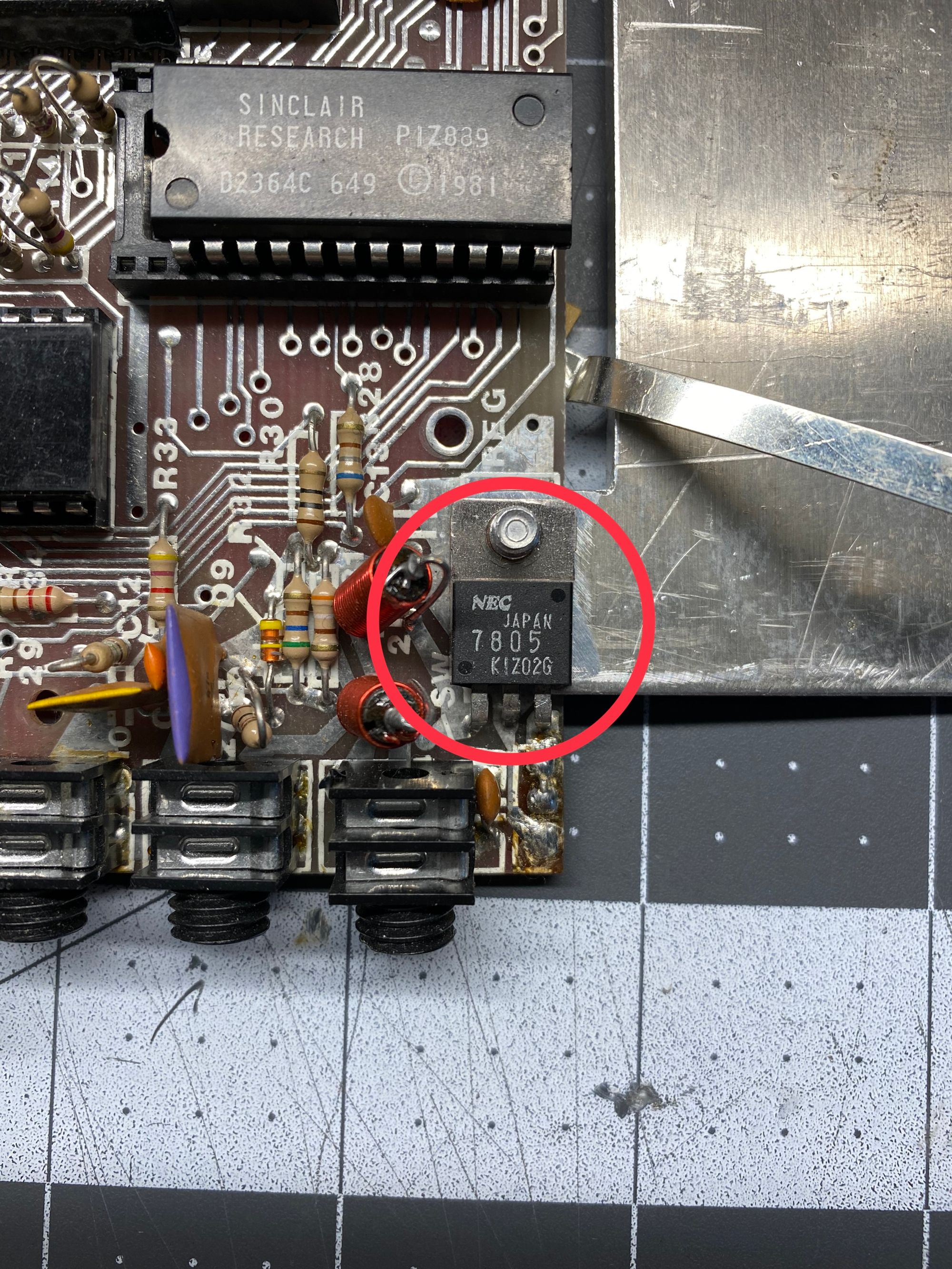 ZX81/TIMEX-SINCLAIR 1000 Composite Video Mod Part 2 - Plus Troubleshooting