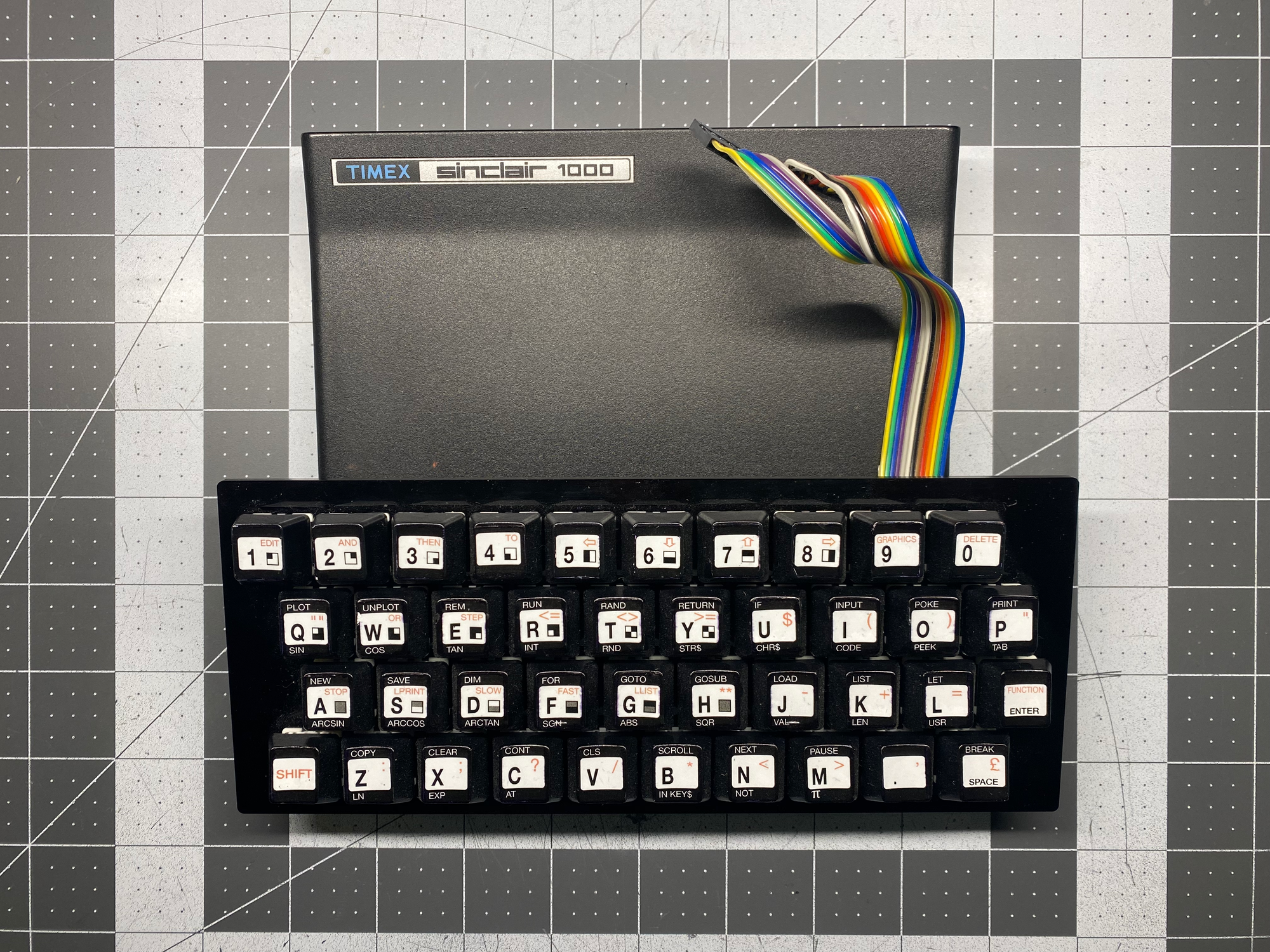 ZX81/TIMEX-SINCLAIR 1000 3D Printed Case - Part 1