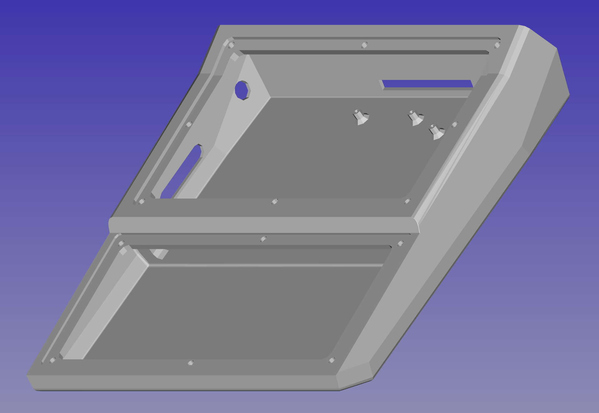 ZX81/TIMEX-SINCLAIR 1000 3D Printed Case - Part 1