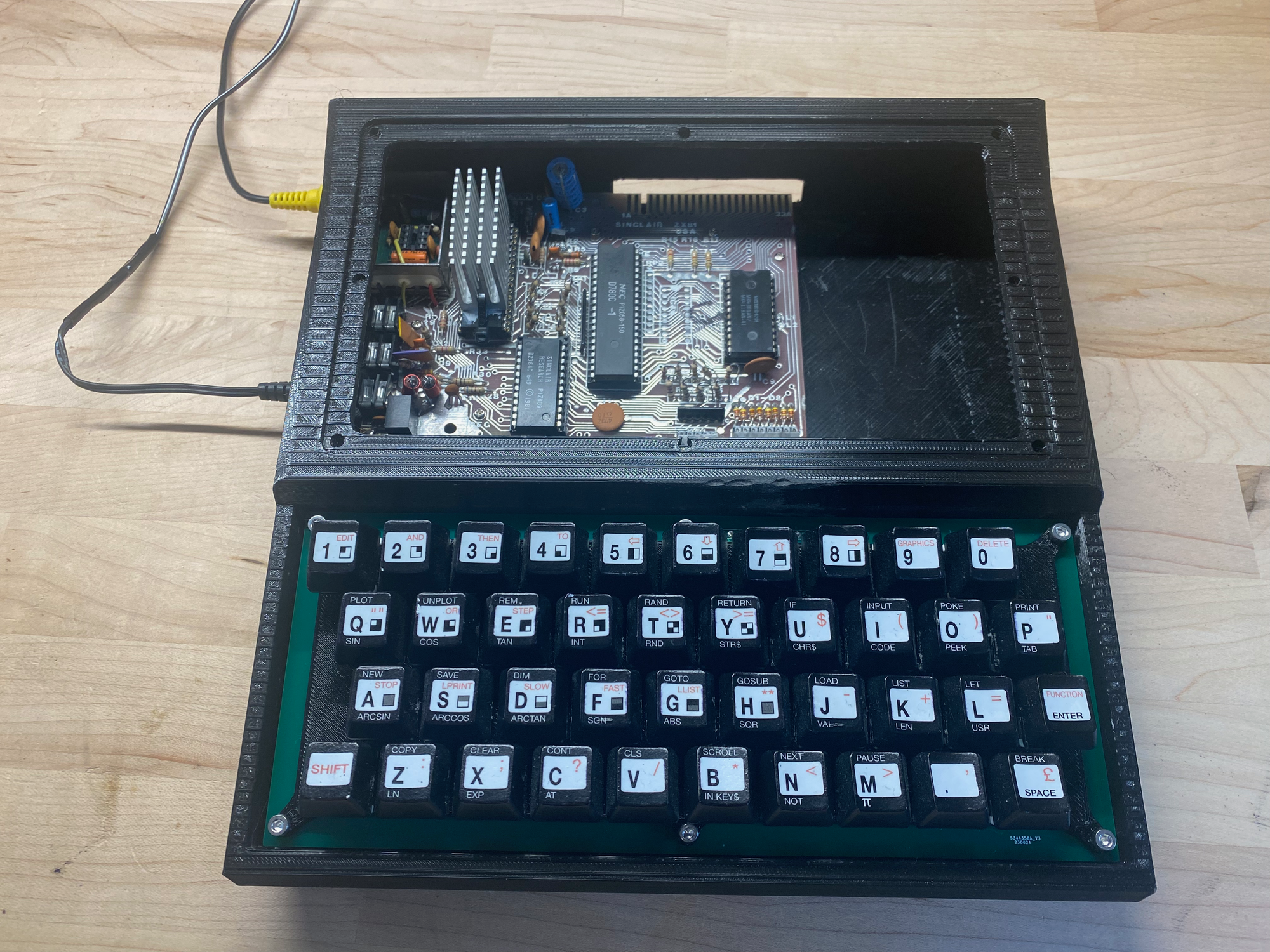 ZX81/TIMEX-SINCLAIR 1000 Custom Mechanical Keyboard Prototype - Part 3